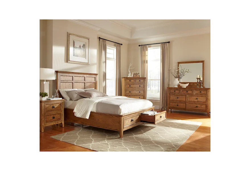 Alta King Bedroom Group by Intercon at Sheely's Furniture & Appliance