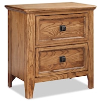Two-Drawer Night Stand