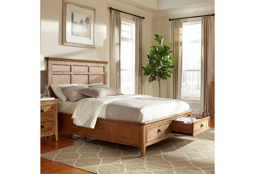 Alta Queen Storage Bed by Intercon at Arwood's Furniture