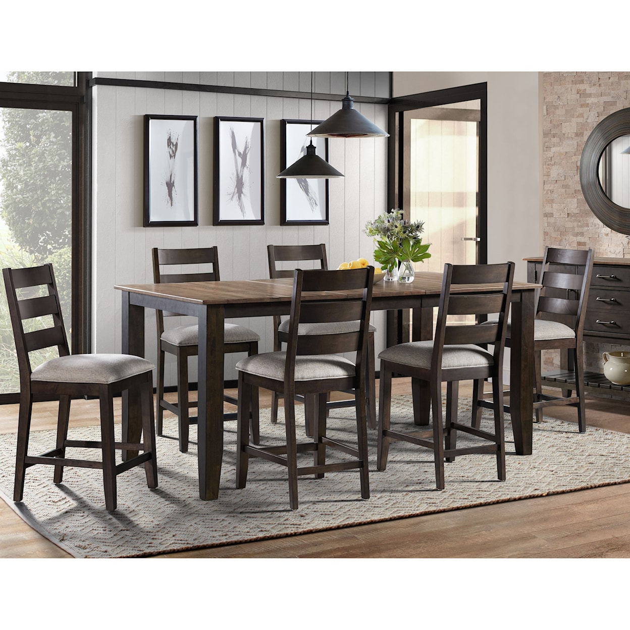 Intercon 31217 Counter Height Dining Table