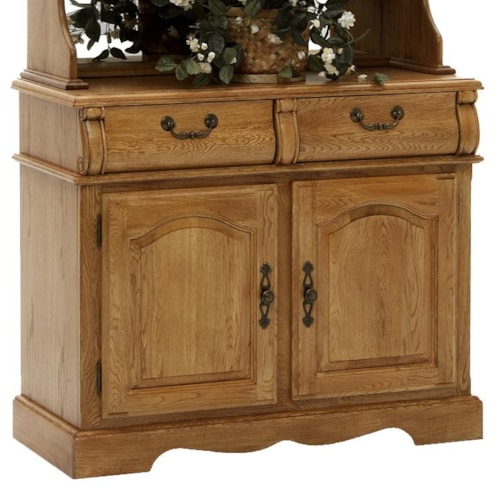 42" Buffet with Two Drawers