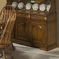 60-Inch Buffet with Three Drawers and Doors