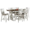 VFM Signature Drake 7-Piece Counter Height Table and Chair Set