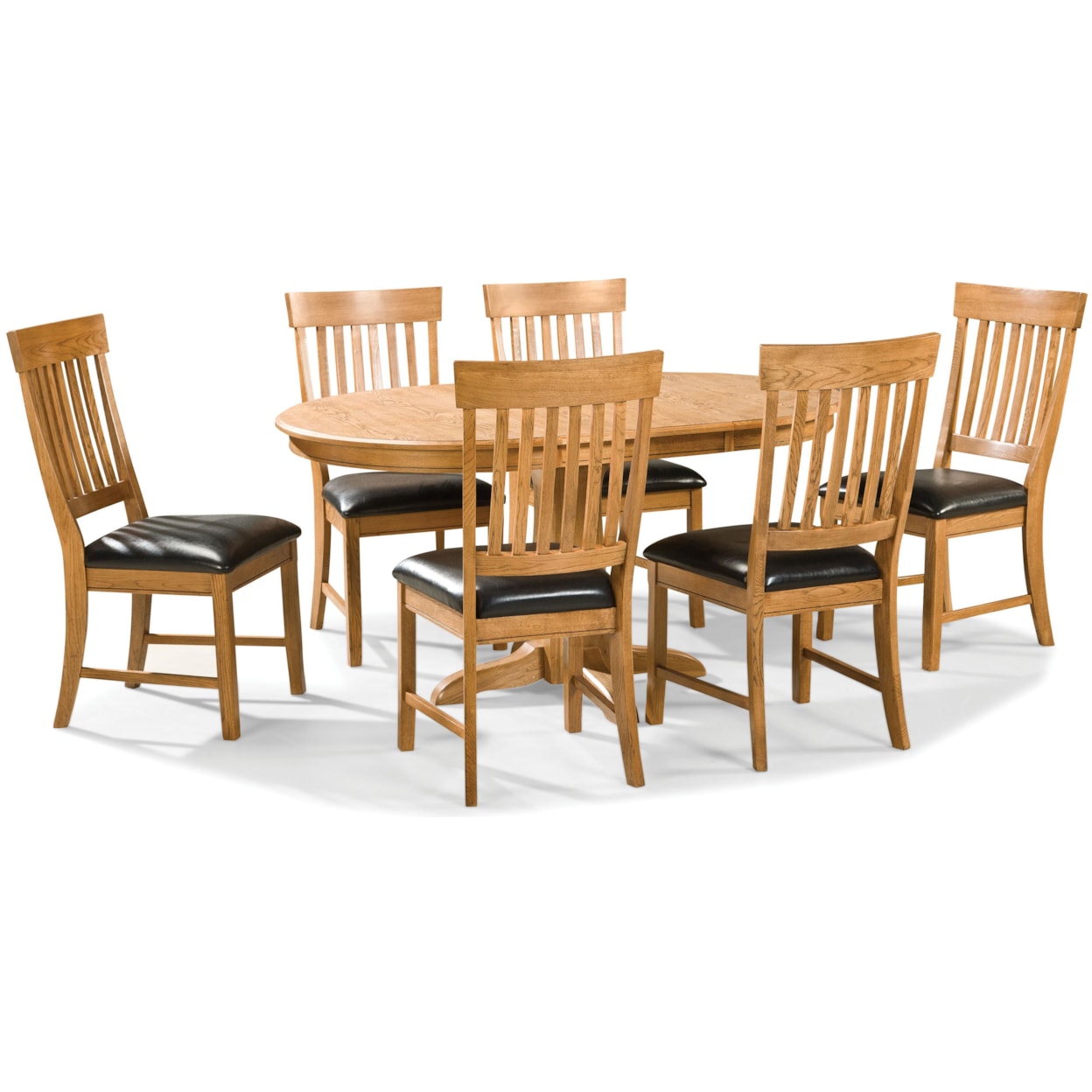 Intercon Family Dining Dining Chair with Slat Back