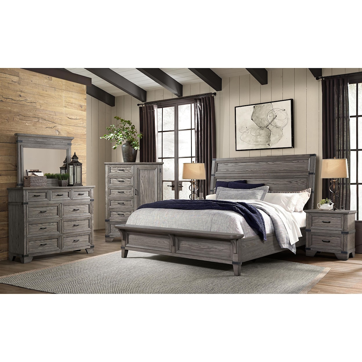 Intercon Forge California King Bedroom Group