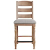 Intercon Highland Ladder Back Counter Height Stool