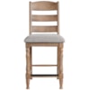 Belfort Select Hillgate Ladder Back Counter Height Stool