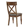 Intercon Kingston X-Back Side Chair