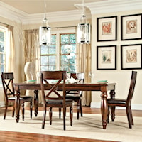 5 Piece Table and Chair Set