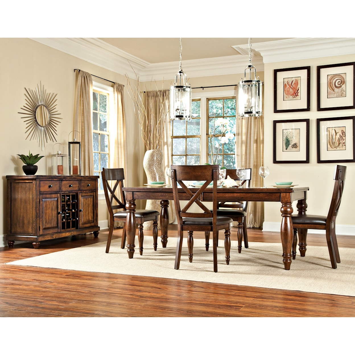 Belfort Select River Run 5 Piece Dining Set