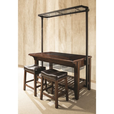 Backless Counter Stool