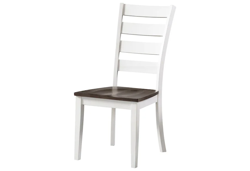 Kona Ladder Back Side Chair by Intercon at Dinette Depot