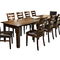 Dining Table with Three 22-Inch Leaves