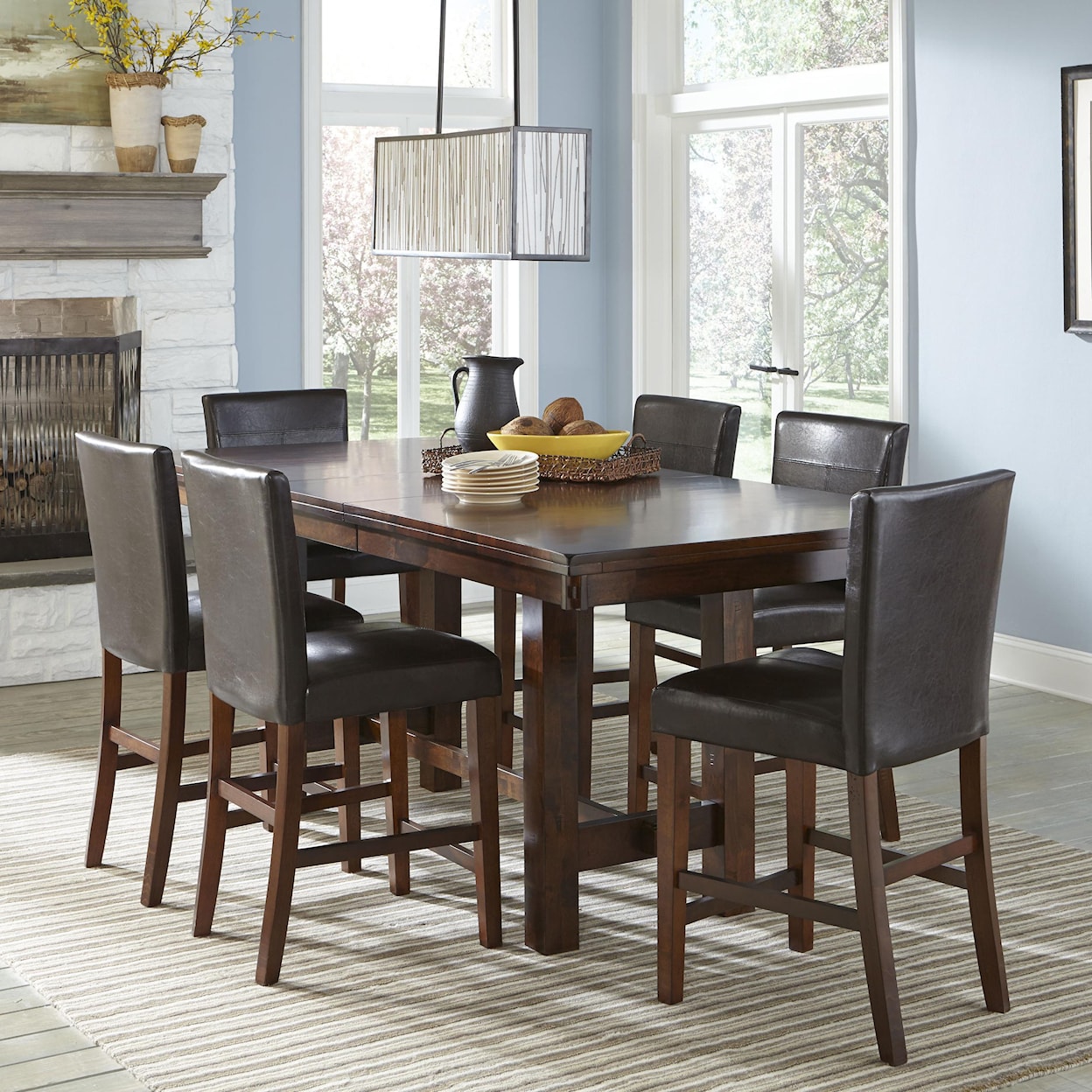 Intercon Kona Counter Height Dining Set