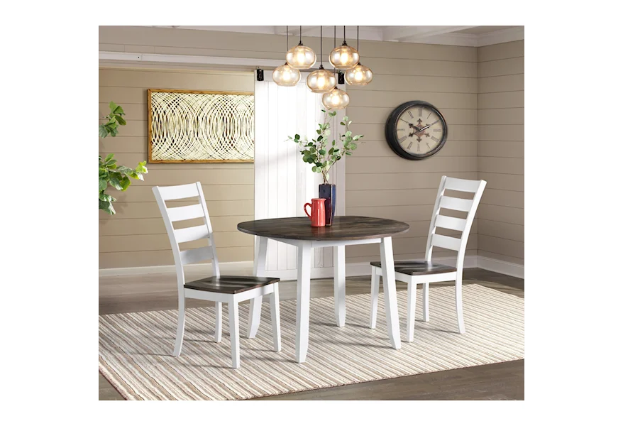 Kona Drop Leaf Dining Table and Chair Set by Intercon at Darvin Furniture