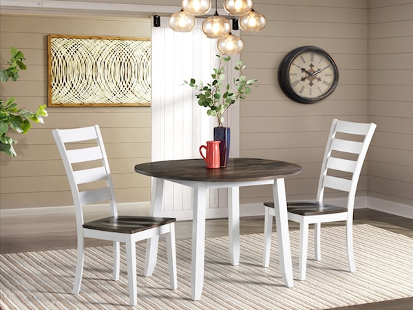 Drop Leaf Dining Table and Chair Set