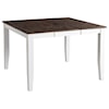 Intercon Kona Solid Mango Gathering Table with Butterfly Leaf