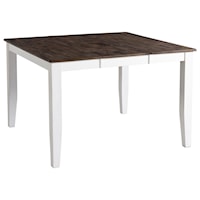 Solid Mango Gathering Table with Butterfly Leaf