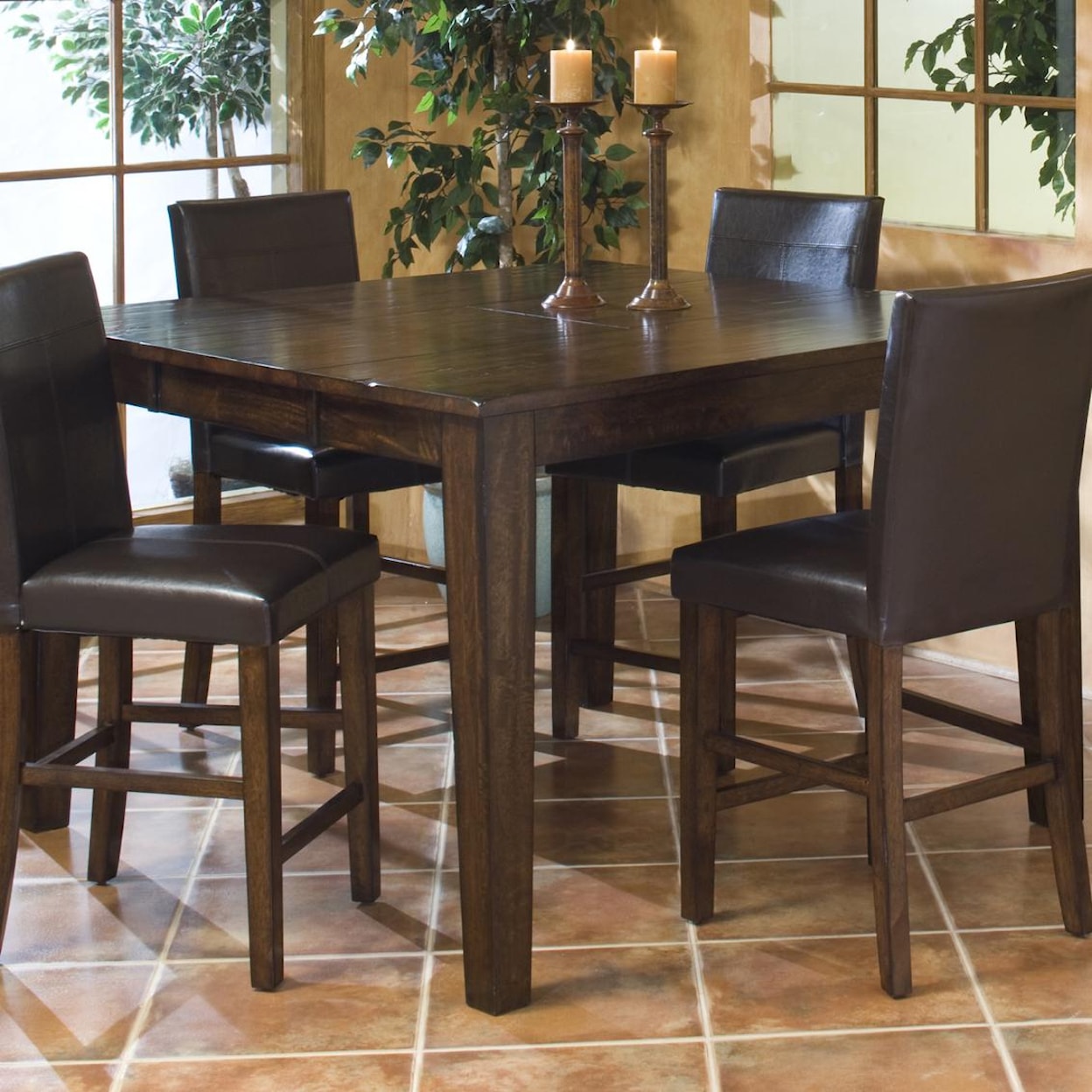 Intercon Kona Gathering Table with Butterfly Leaf