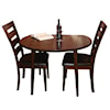 Intercon 13215 Drop Leaf Dining Table and Chair Set