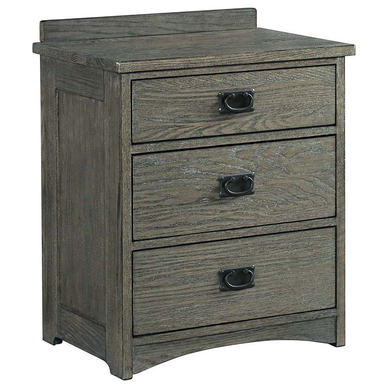 Intercon Oak Park 3 Drawer Nightstand