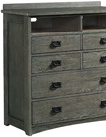 5 Drawer Media Chest