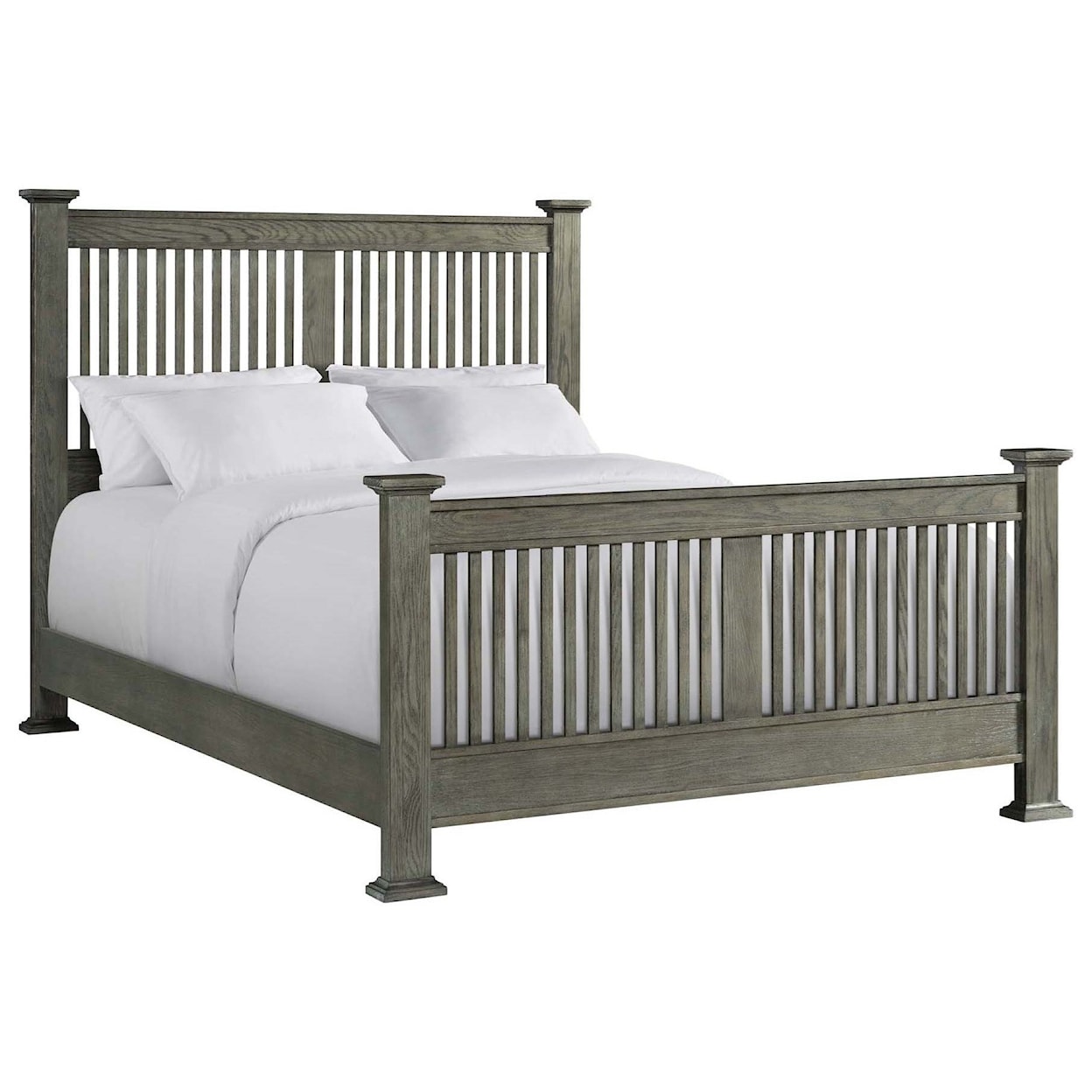 Intercon Oak Park King Panel Bed