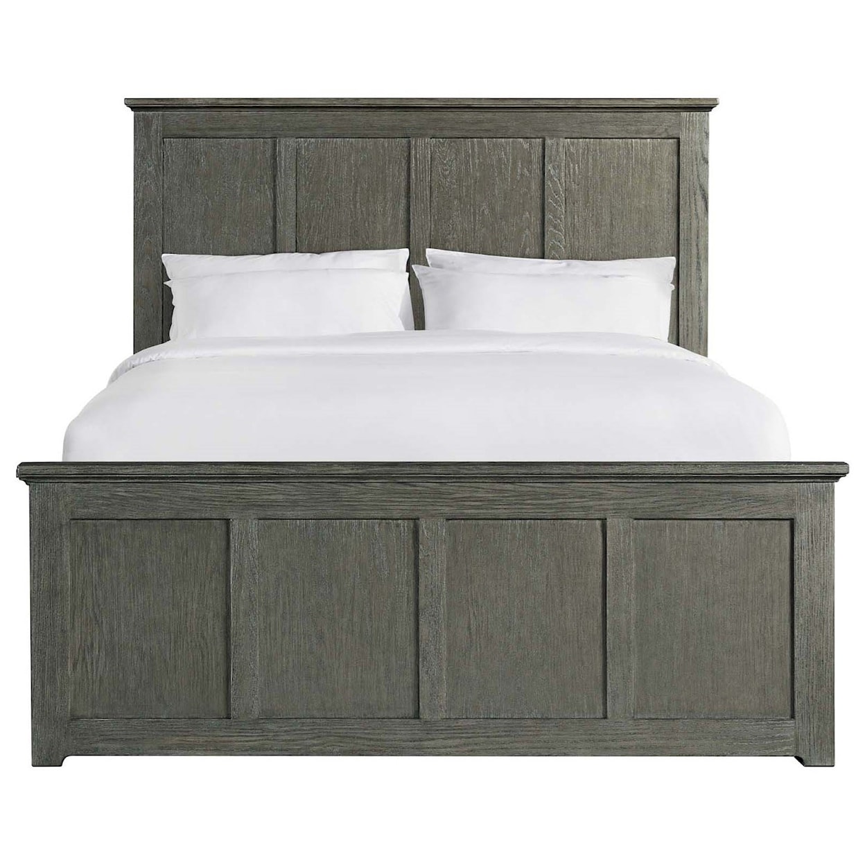 Intercon Oak Park Queen Panel Bed with 12 Storage Drawers