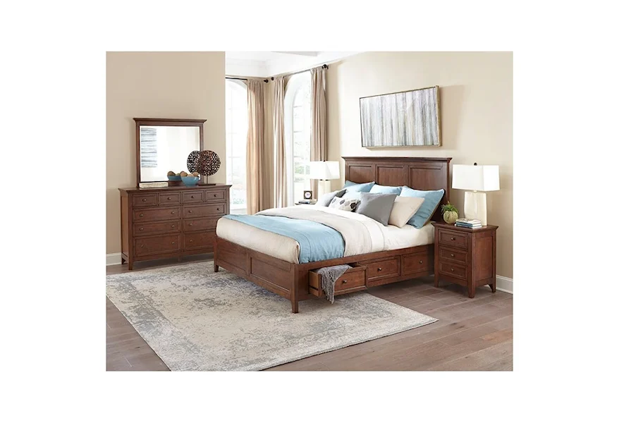 San Mateo Queen Bedroom Group by Intercon at Sheely's Furniture & Appliance