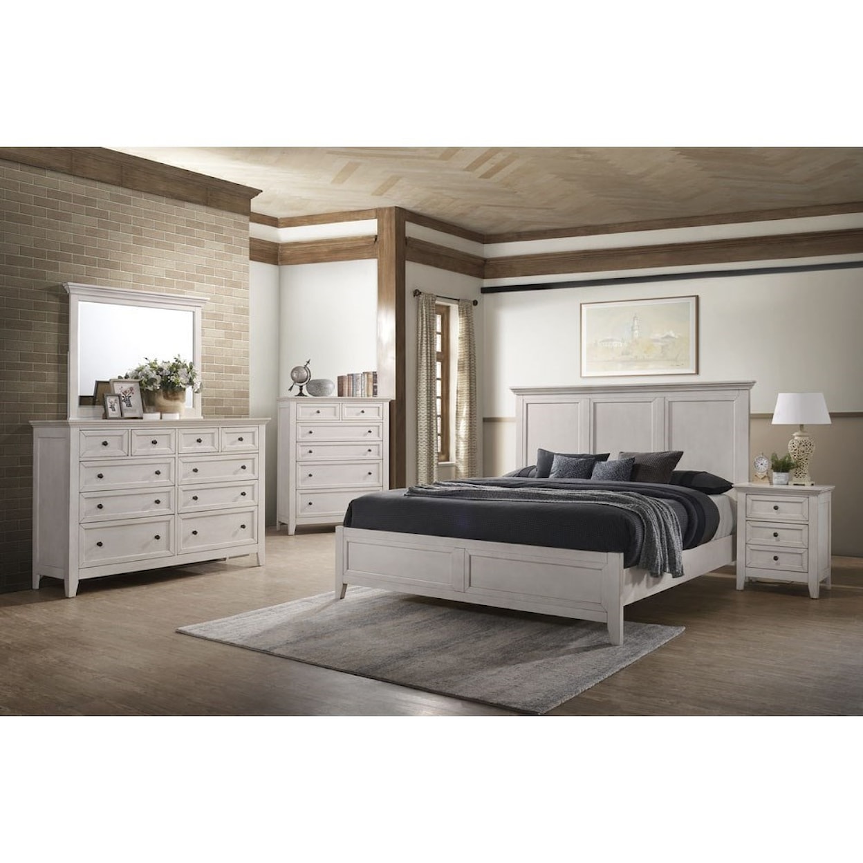 Belfort Select Mill Run Dresser with Mirror