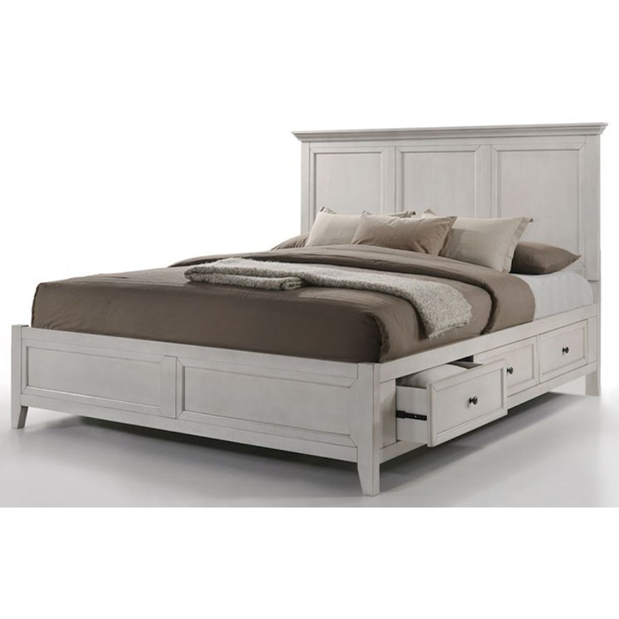 Inner Home Olsen Queen Storage Bed