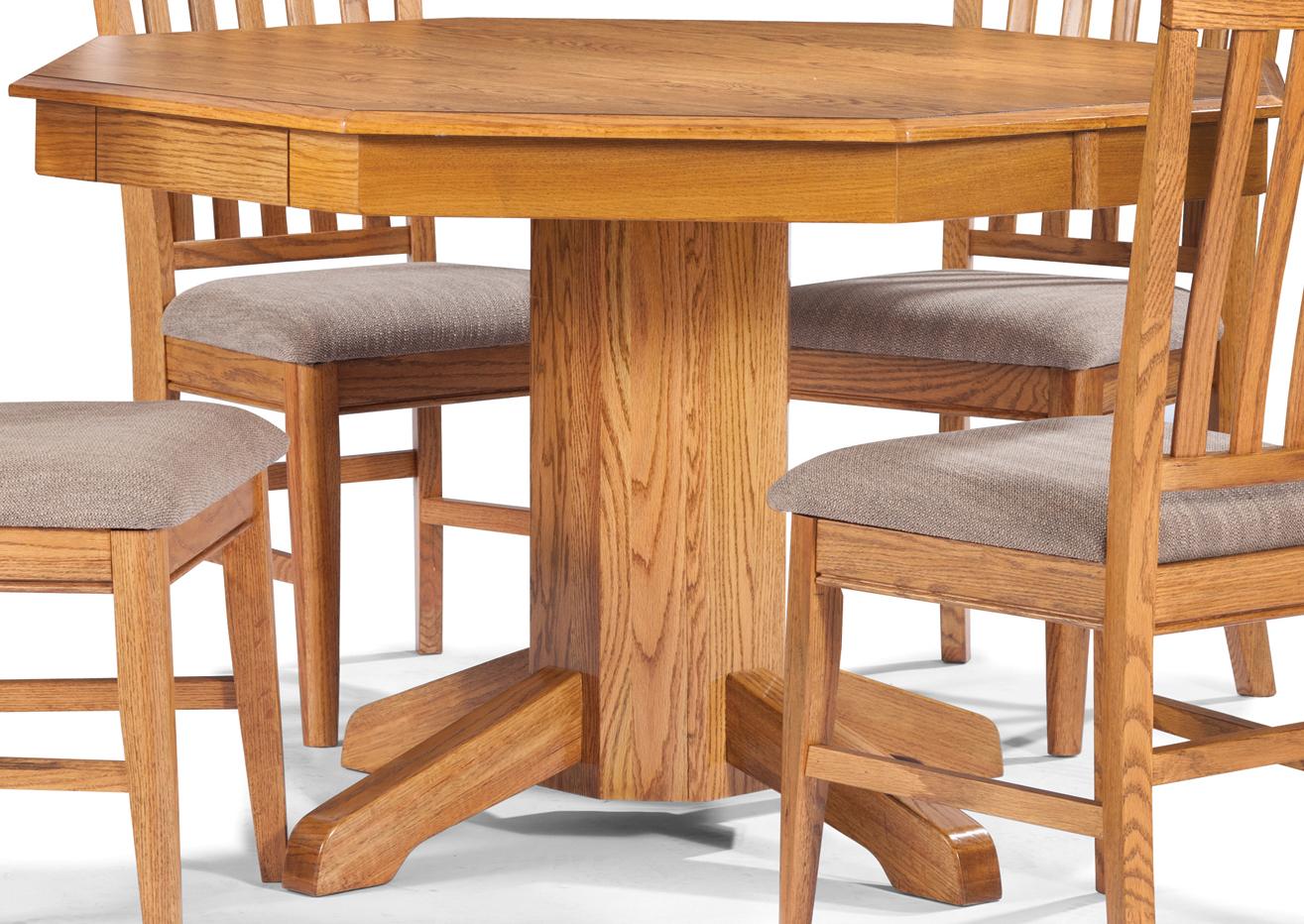5 Piece Octagon Table Set