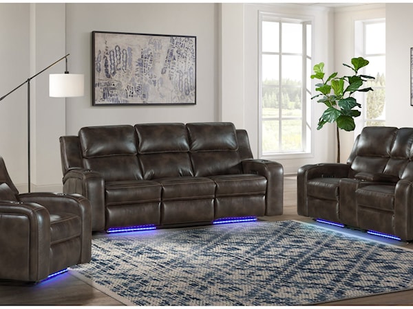 Power Reclining Living Room Group