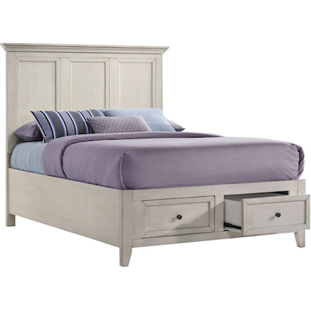 Youth Twin Storage Panel Bed