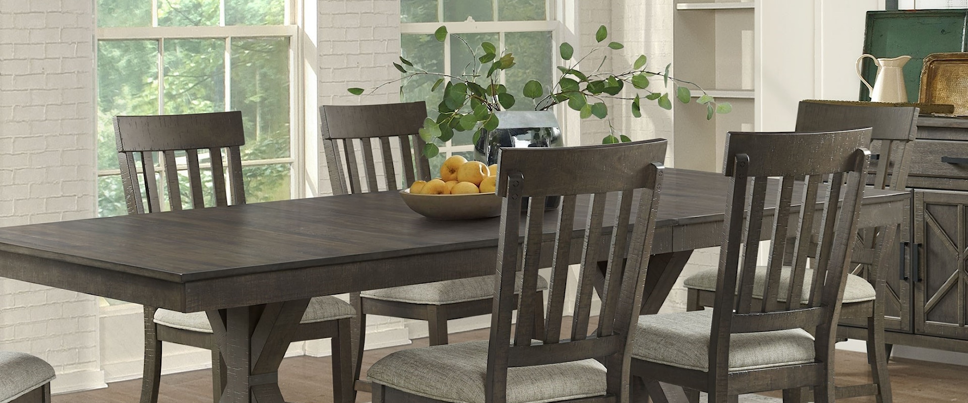 Farmhouse Table and Chair Set