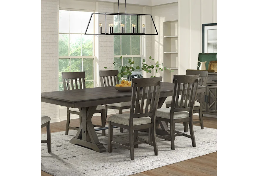 Sullivan Table and Chair Set by VFM Signature at Virginia Furniture Market