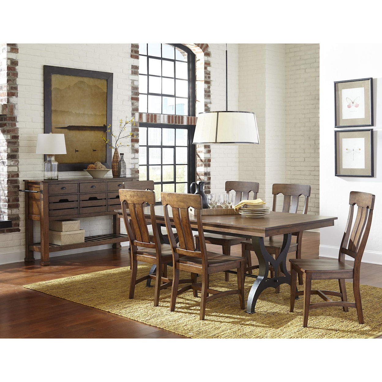 Intercon The District Formal Dining Table