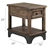 Intercon Whiskey River  Chairside Table