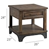 Intercon Whiskey River  End Table