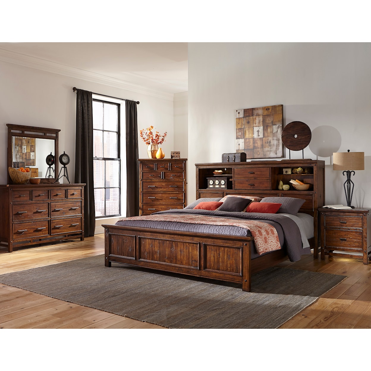 Intercon Wolf Creek Dresser & Mirror Set