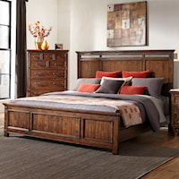 King Panel Bed