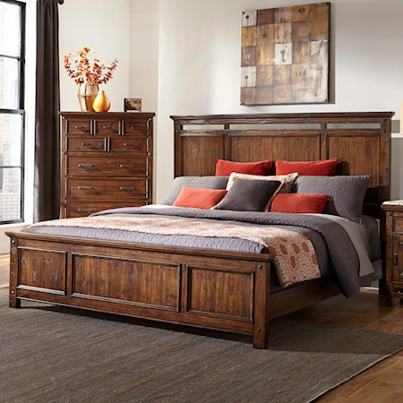 Queen Panel Bed