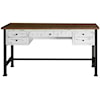 International Furniture Direct Morelia Gray Writing Desk