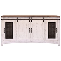 TV Stand with Four Doors