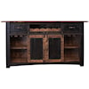 International Furniture Direct Pueblo Wooden Bar