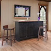 International Furniture Direct Pueblo Wooden Bar