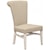 International Furniture Direct Bonanza Upholstered Side chair with Handle on Back Rest