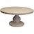 International Furniture Direct Bonanza Round Dining Table with Turned Pedestal Base