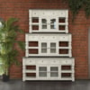 IFD International Furniture Direct Stone 80" TV Stand