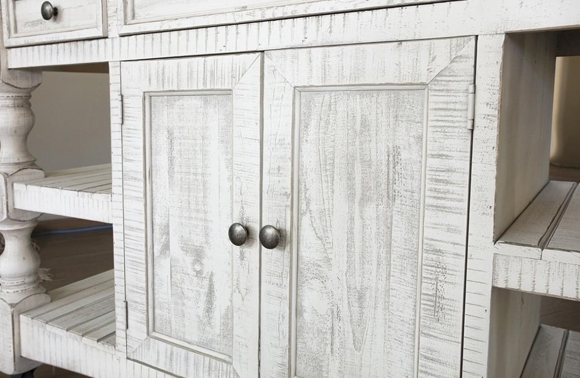 2-Door Kitchen Island Cart